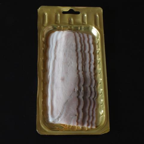 Вакуумная упаковка нарезки буженины Skin