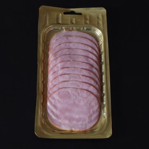 Вакуумная упаковка нарезанной ветчины Skin