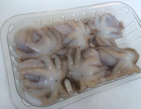 Вакуумная скин упаковка морепродуктов