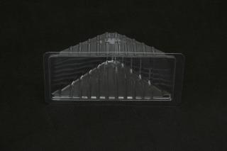 Пластиковый лоток под запайку 183×84×85 мм сэндвичи