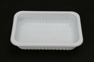 Пластиковый лоток под запайку 187×137×37 мм белый