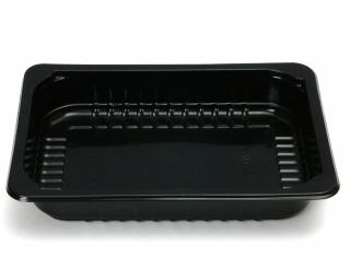 Пластиковый лоток под запайку 210×148×35 мм черный